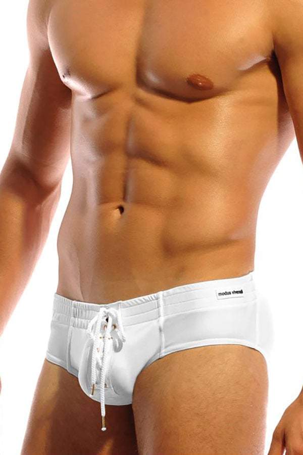 Modus Vivendi White Front-Cords Brief