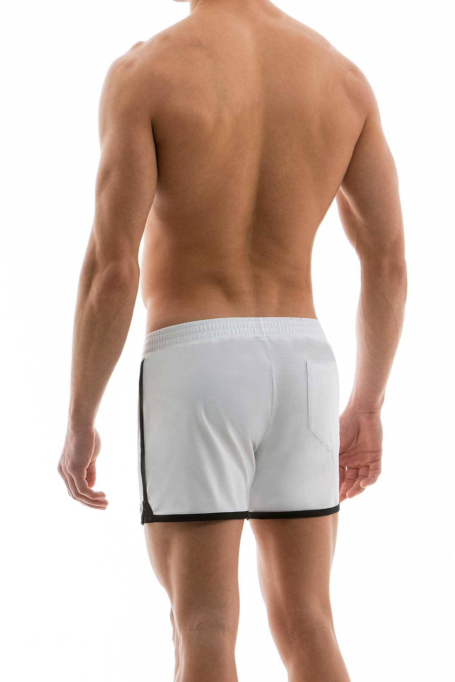Modus Vivendi White Sporty Swim Short