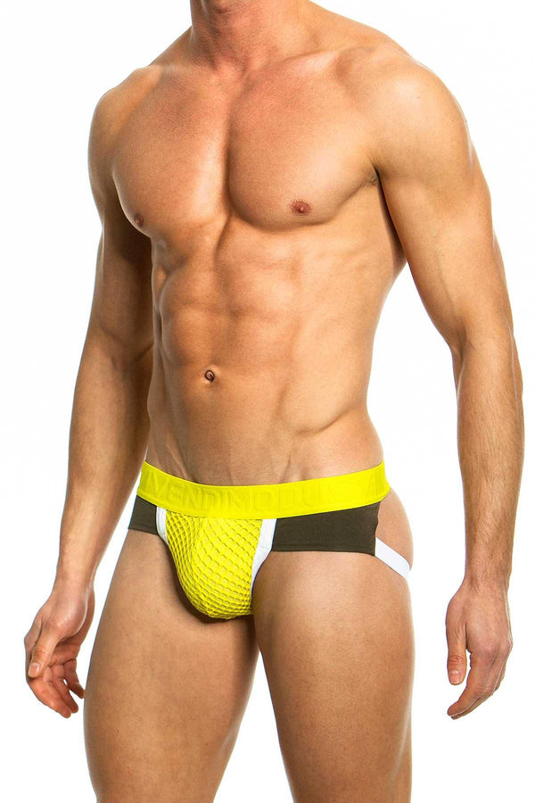 Modus Vivendi Yellow Multi C-Through Jock