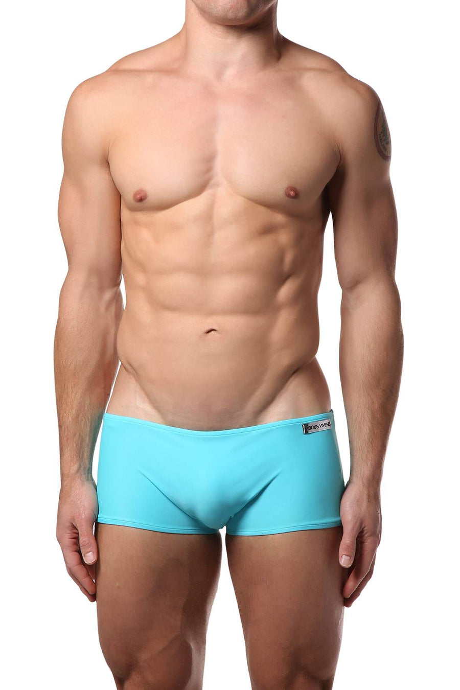 Modus Vivendi Yellow & Aqua Reversible Swim Boxer