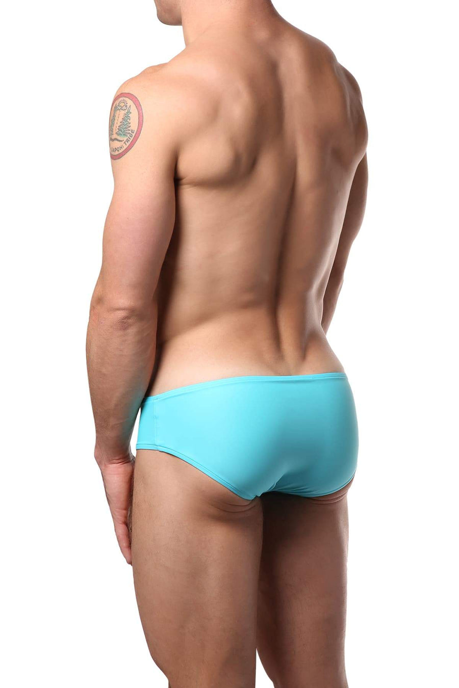 Modus Vivendi Yellow & Aqua Reversible Swim Brief