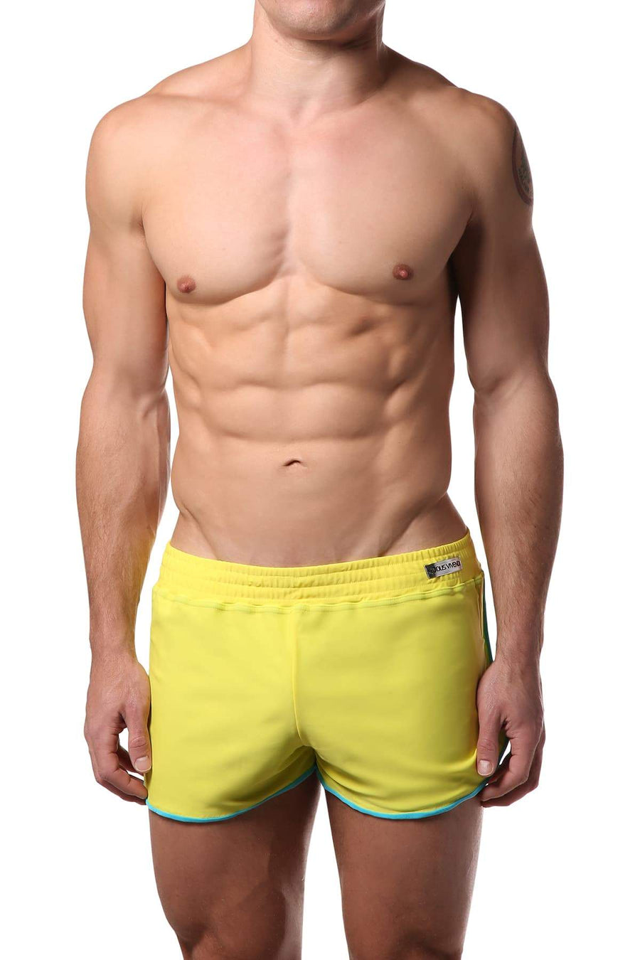 Modus Vivendi Yellow & Aqua Swim Short Set