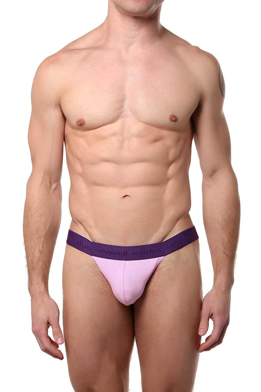 Modus Vivendi for CheapUndies Pink/Purple Tanga Brief