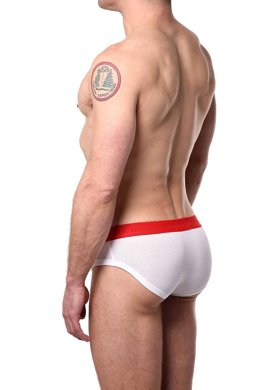 Modus Vivendi for CheapUndies White/Red Classic Brief
