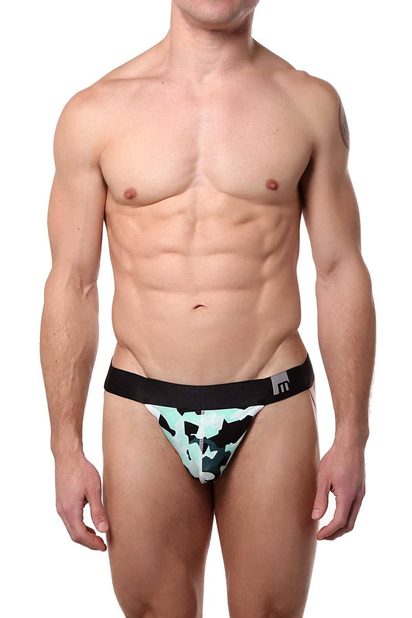 Mosmann Aqua-Camo Artillery Bamboo Jockstrap