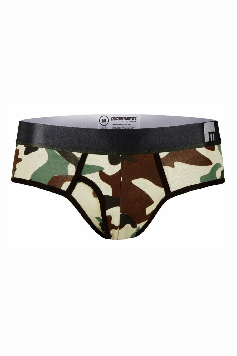 Mosmann Camo-Print Classic Bamboo Brief