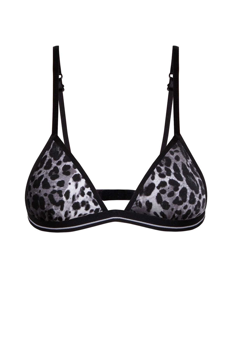 Mosmann Leopard Lolita Soft Cup Triangle Bralette