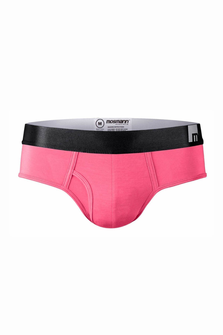Mosmann Pink Classic Bamboo Brief