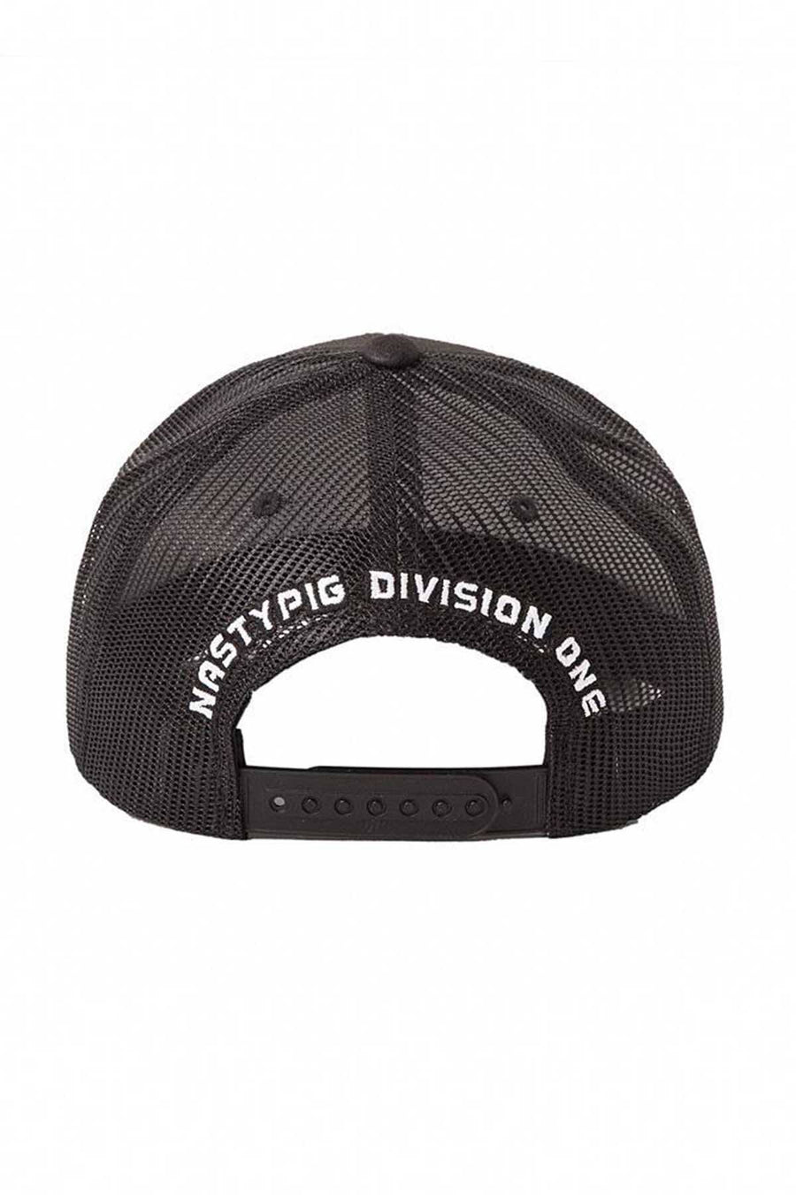 Nasty Pig Black Racing Division Snapback