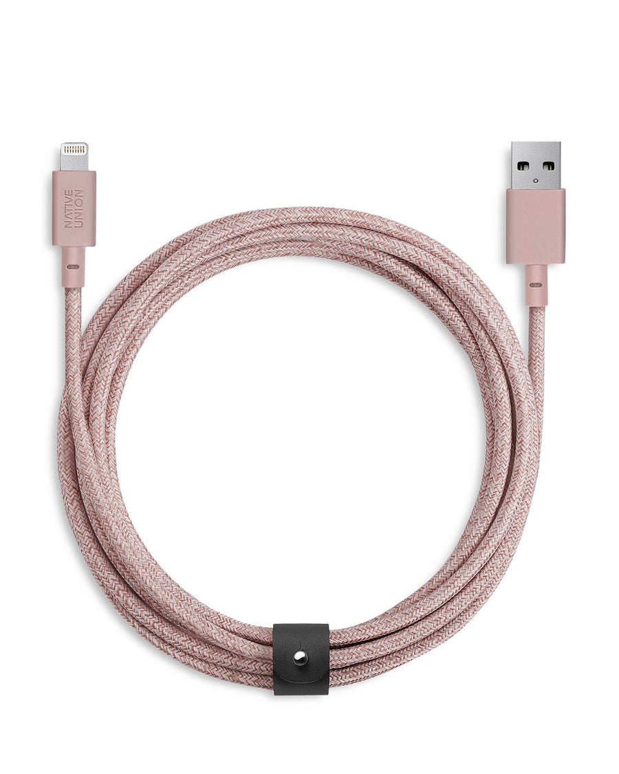 Native Union Cosmos Belt Cable 10' Rose Pink