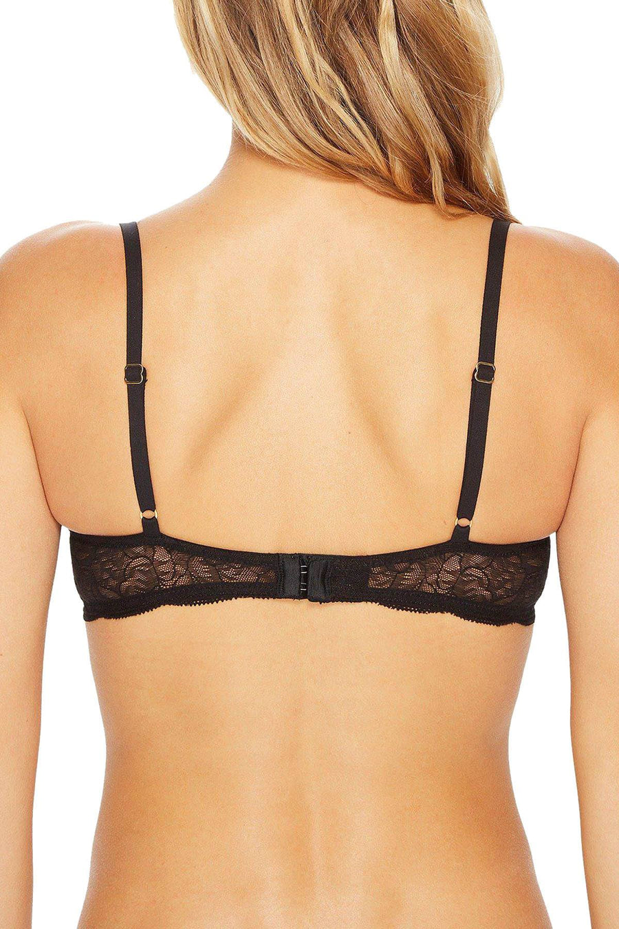 Natori Black/Cameo Rose Retouch Lace Underwire Bra