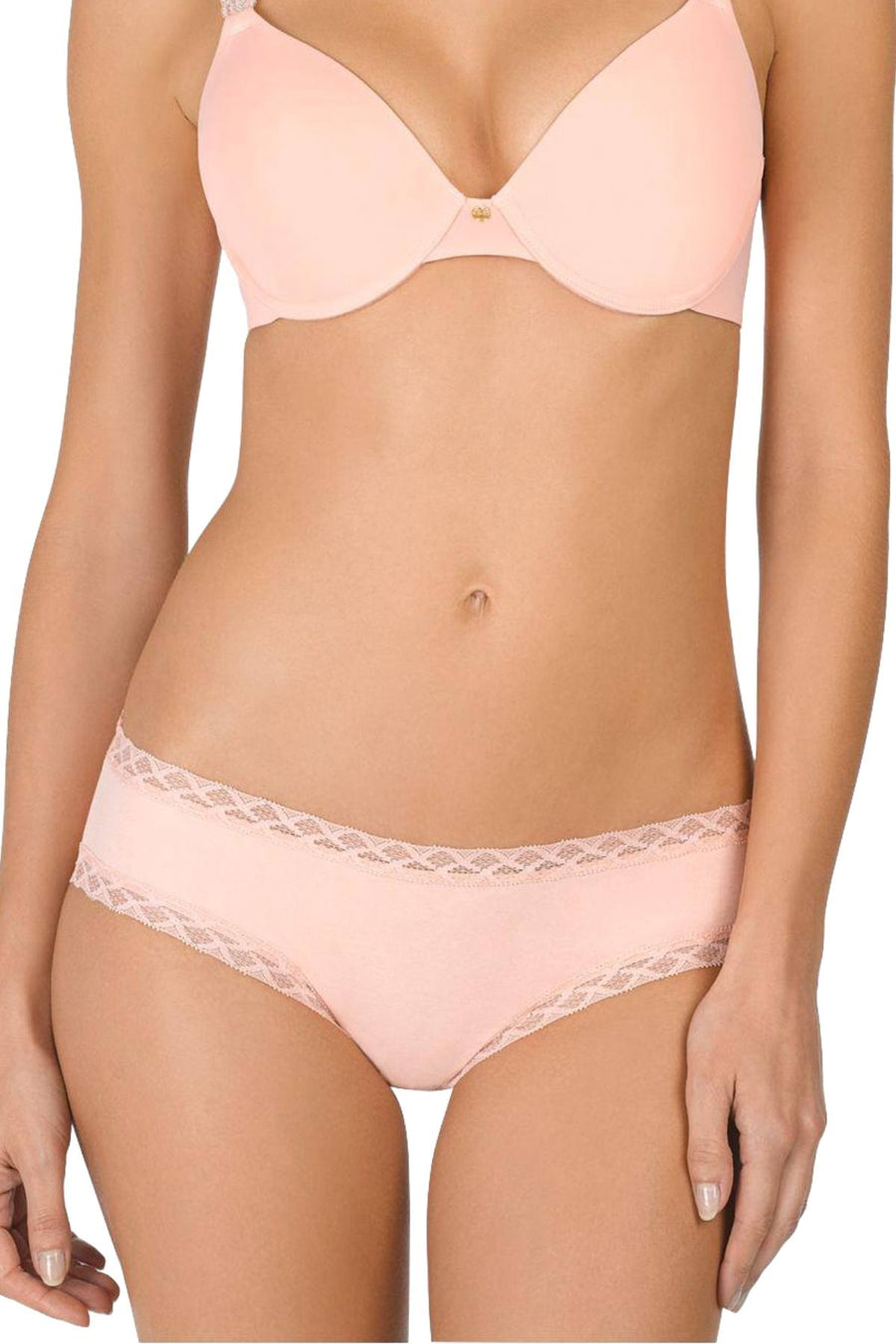 Natori Creamsicle Bliss Lace-Trim Brief