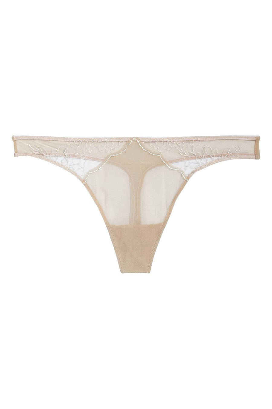 Natori Ethereal Thong in Camo Rose/Warm White