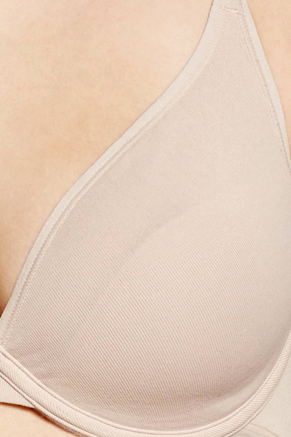 Natori Light-Mocha/Nude Understated Contour Plunge Convertible Bra