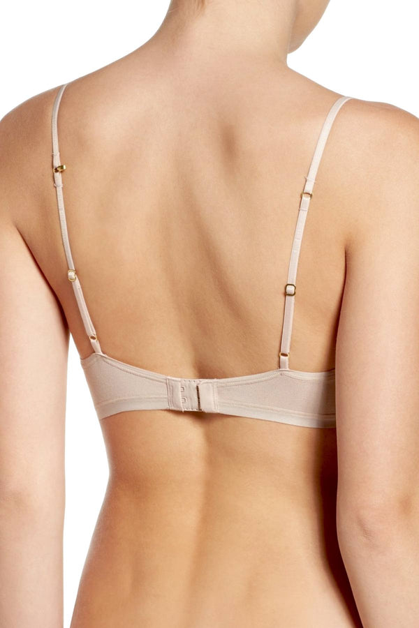 Natori Light-Mocha/Nude Understated Contour Plunge Convertible Bra