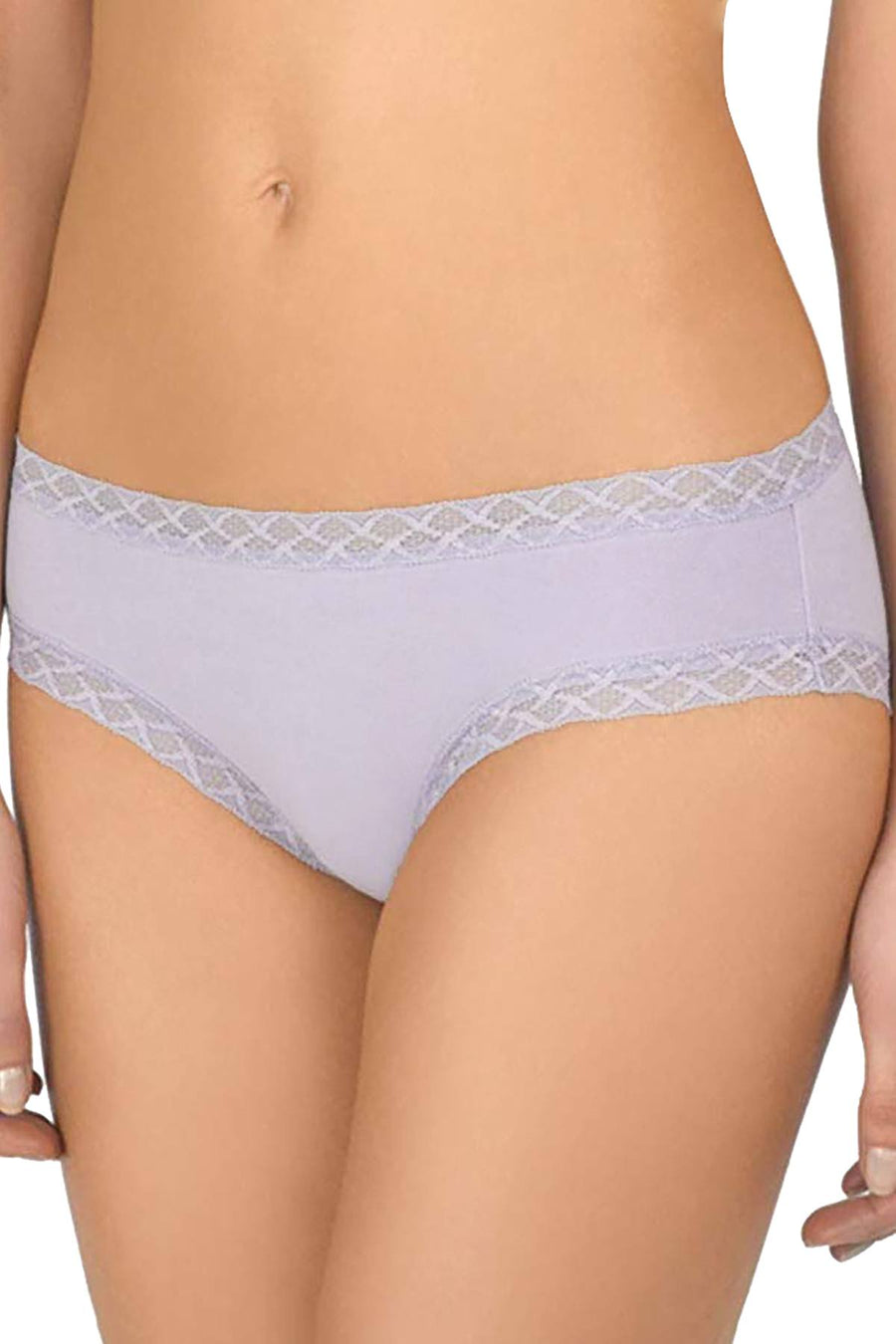 Natori Purple Rose Bliss Lace Trim Girl Brief