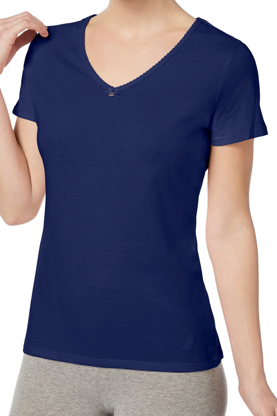 Nautica Navy Anchors Lounge Tee