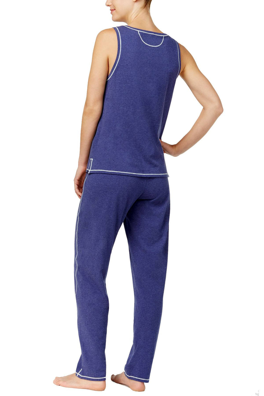 Nautica Navy-Heather Brushed-Jersey Lounge Tank