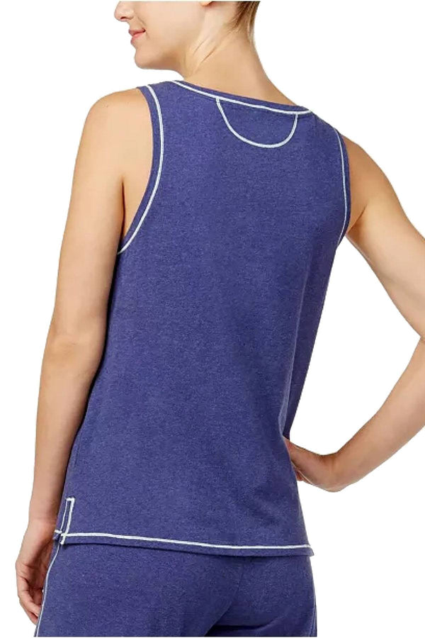 Nautica Navy-Heather Brushed-Jersey Lounge Tank