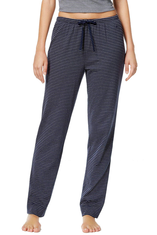 Nautica Navy-Stripe Knit Lounge Pant
