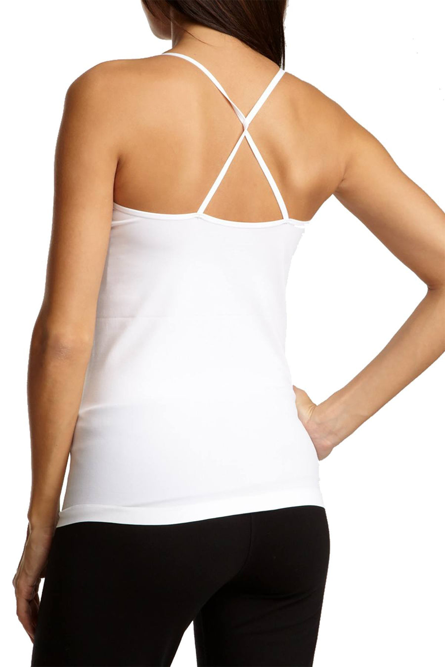 New Balance White Sport Camisole