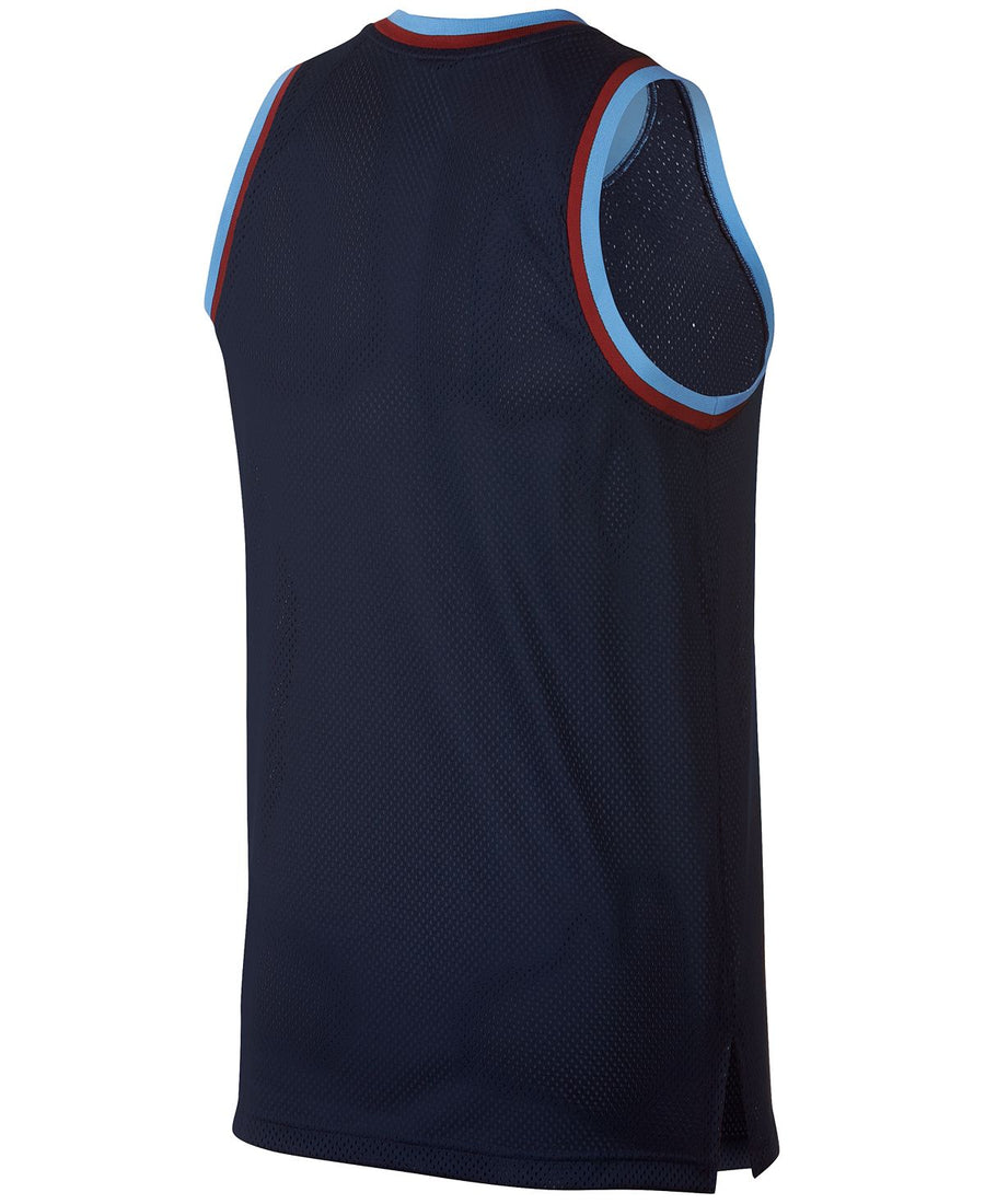 Nike Dri-fit Mesh Basketball Jersey Navy