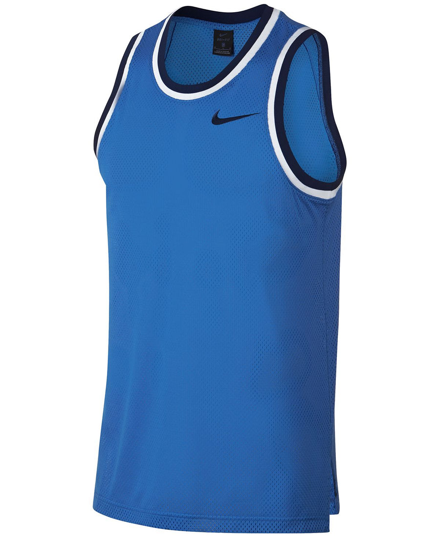 Nike Dri-fit Mesh Basketball Jersey Pacific Blue