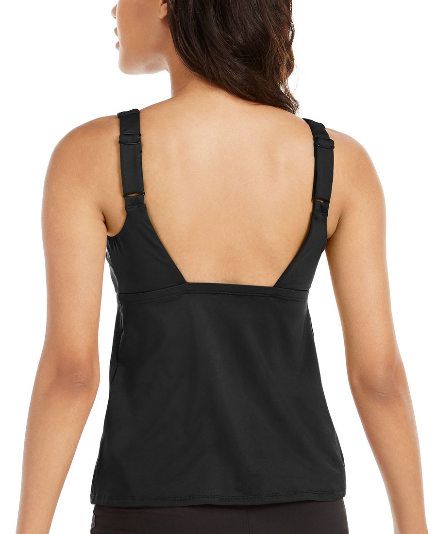 Nike Essential Tankini Top Black