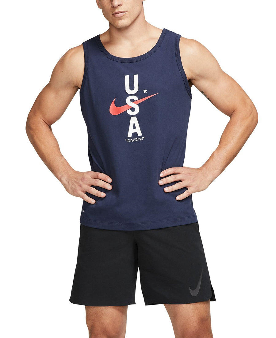 Nike Graphic Tank Top Obsidian