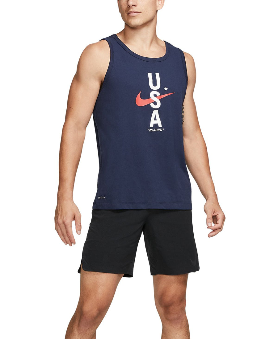 Nike Graphic Tank Top Obsidian