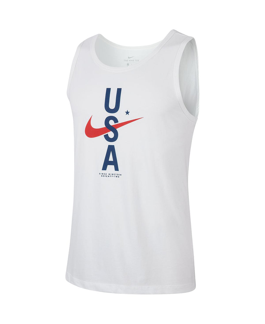 Nike Graphic Tank Top White