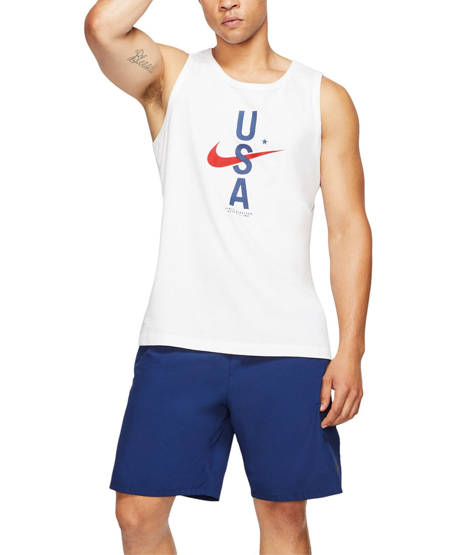 Nike Graphic Tank Top White