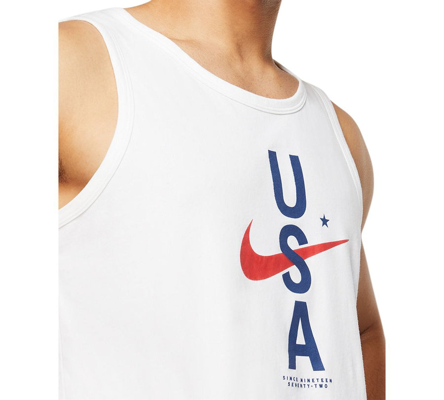 Nike Graphic Tank Top White