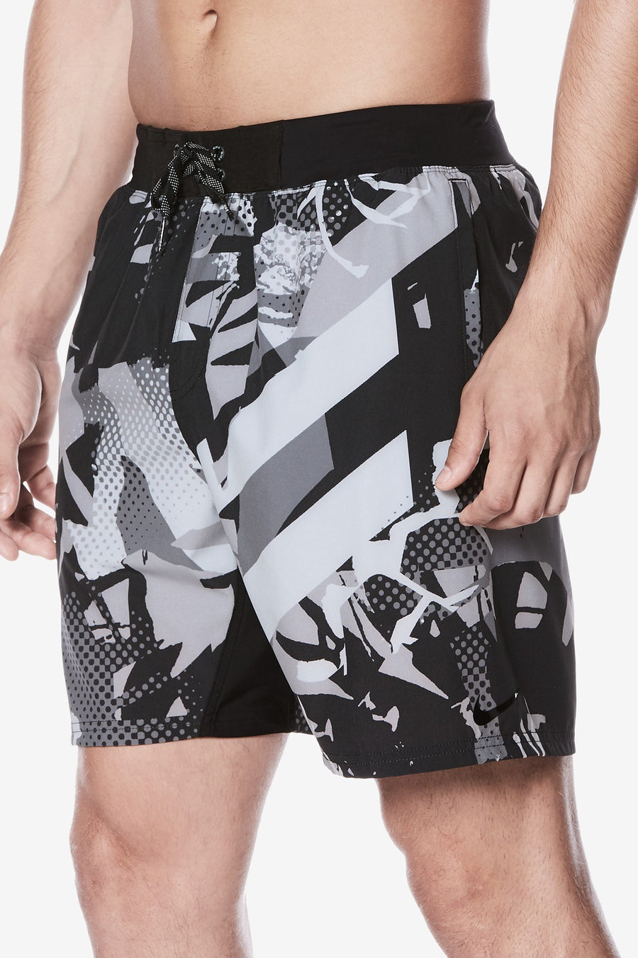 Nike Noise-Black Breaker Printed 18'' Boardshort