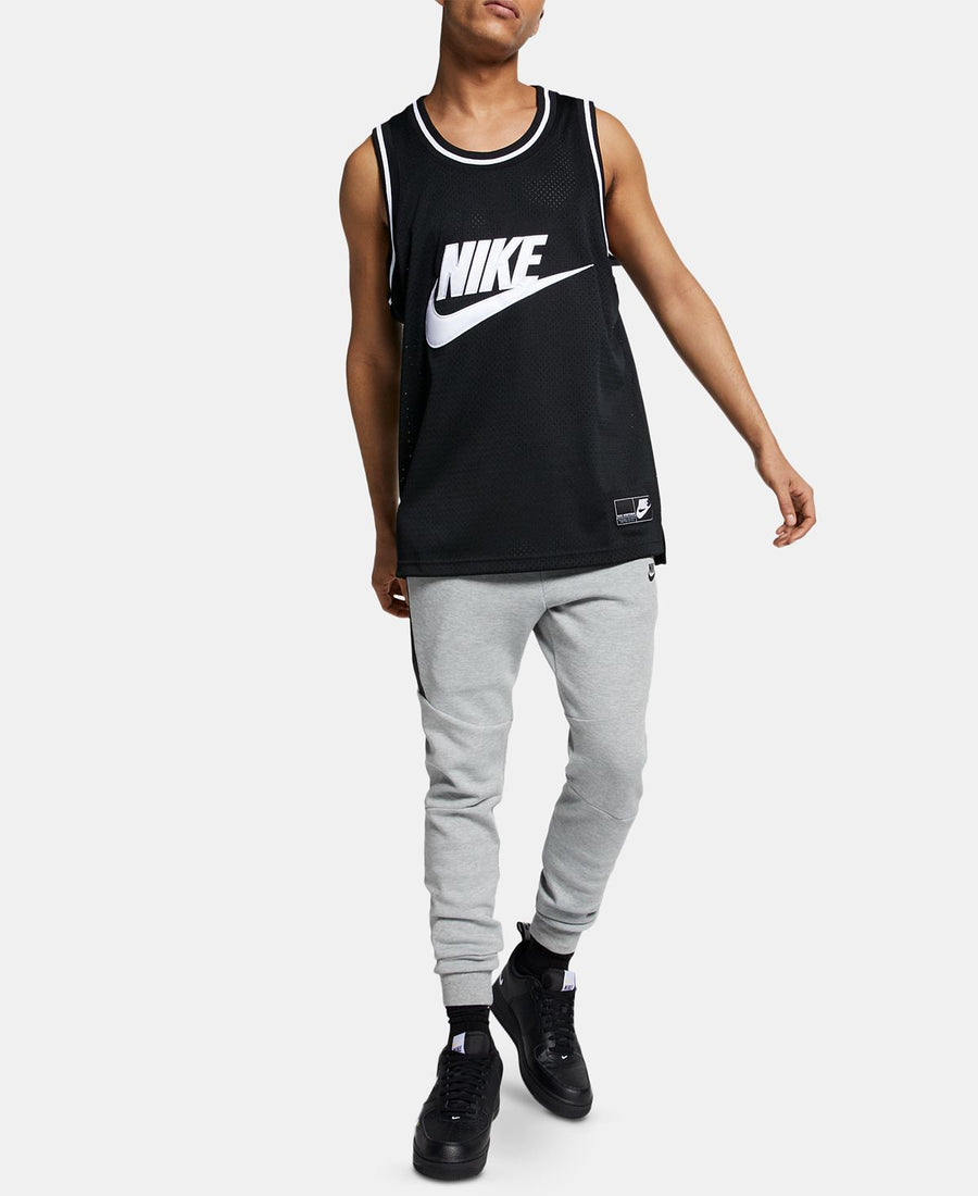 Nike Sportswear Mesh Logo Tank Top Black/White