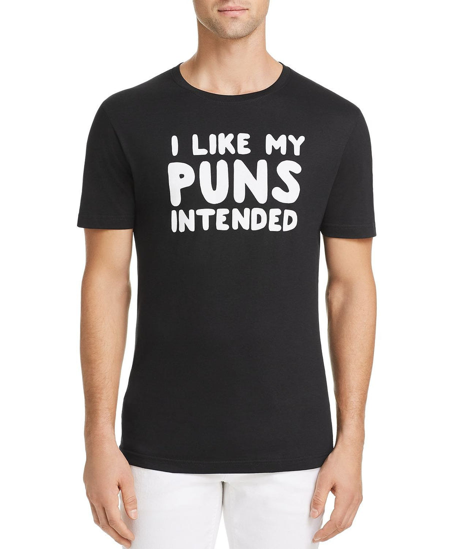Noize Puns Graphic Tee Black