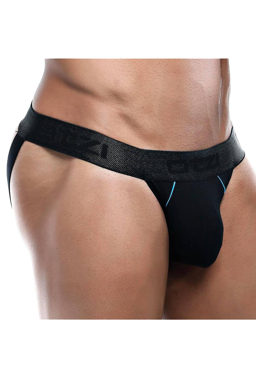 OTZI Black Cotton Jockstrap