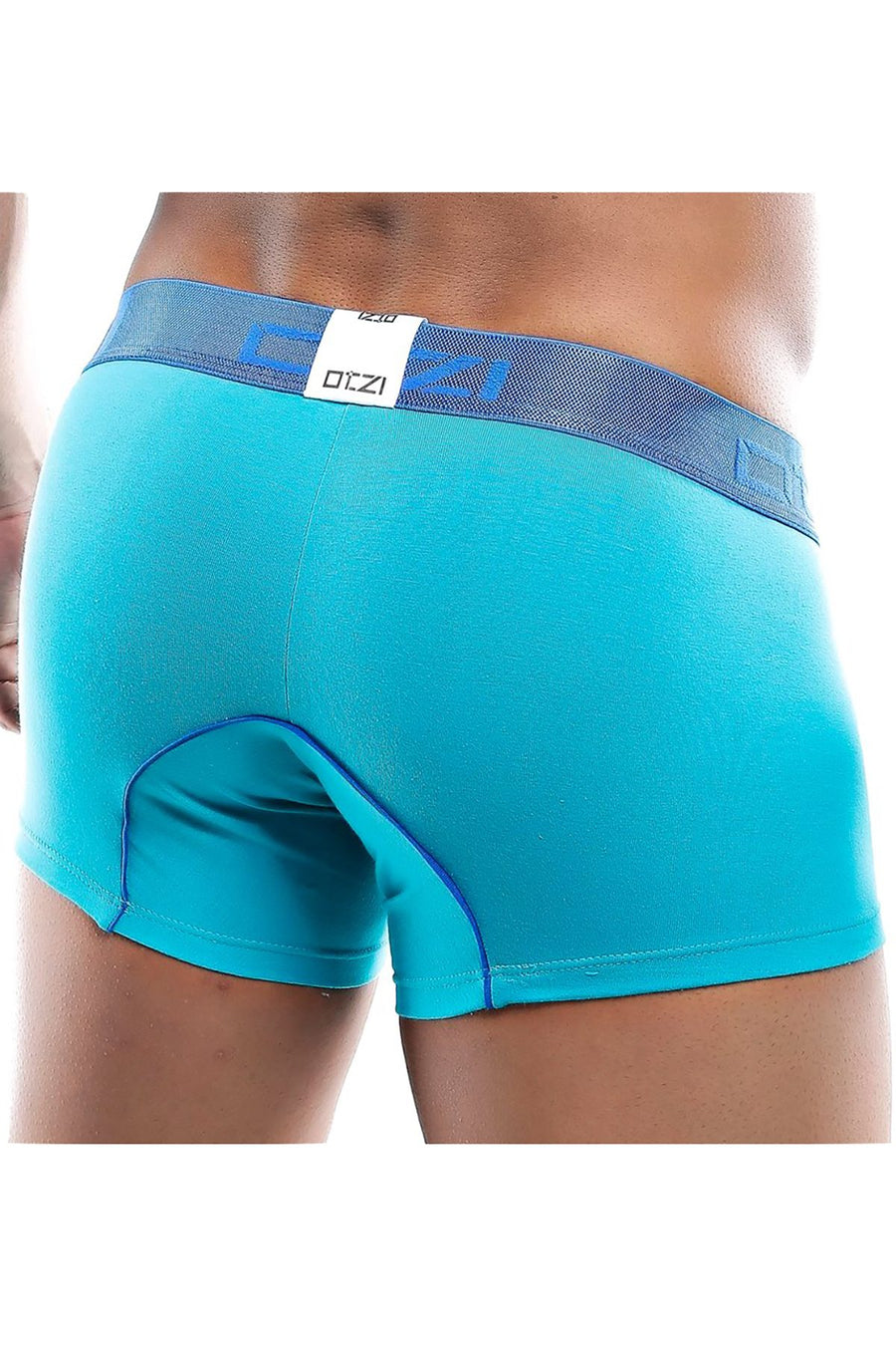 OTZI Green Jade/Royal Blue Contrast Cotton Trunk