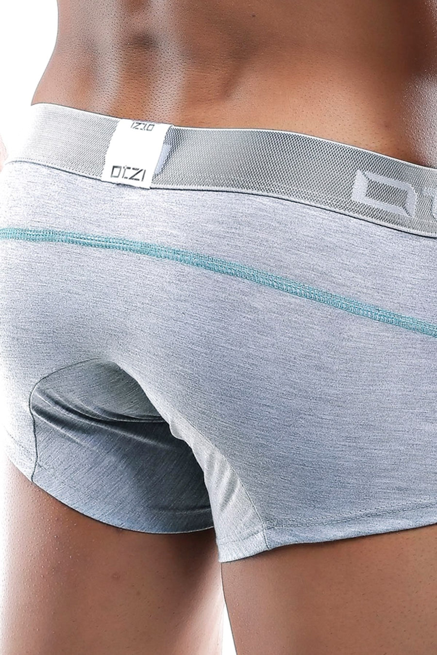 OTZI Grey Jasper/Turquoise Contrast Stitch Trunk
