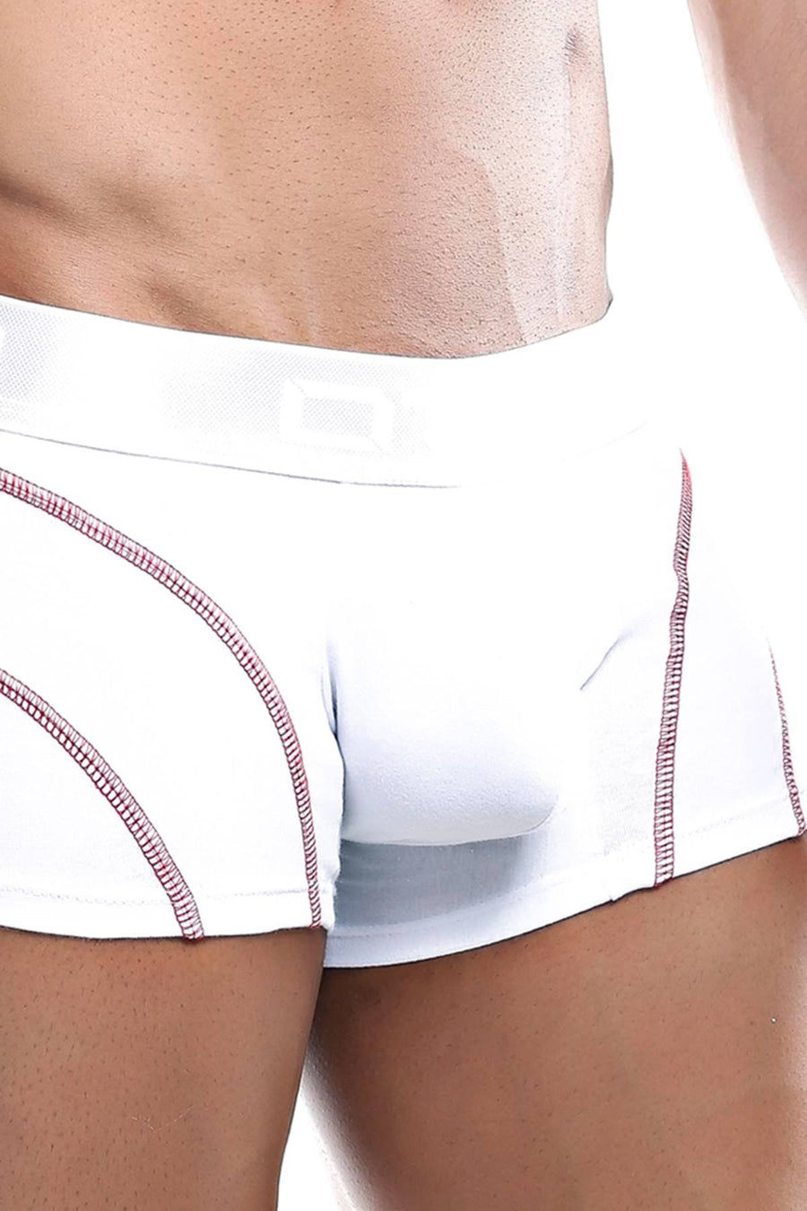 OTZI White/Red Contrast Stitch Trunk