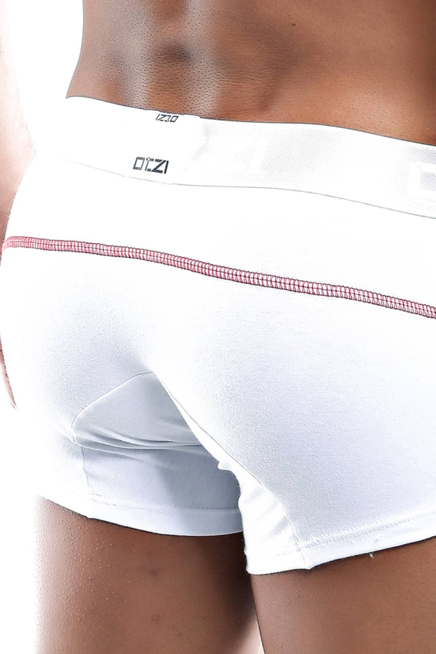 OTZI White/Red Contrast Stitch Trunk