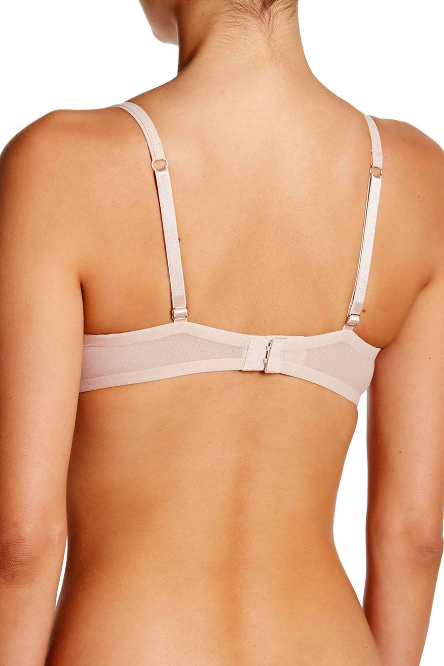 OnGossamer Champagne Sheer-Bliss Spacer T-Shirt Bra