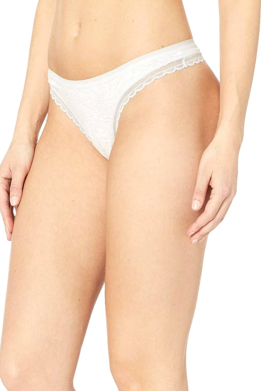 OnGossamer Heather Grey Cabana Cotton Hip G Thong