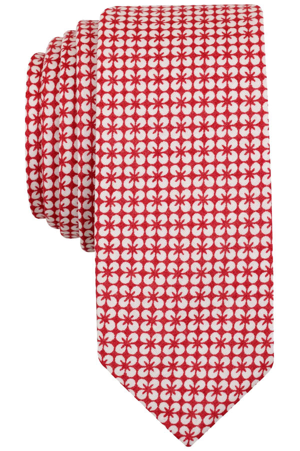 Original Penguin Pink Aline Floral Slim Tie