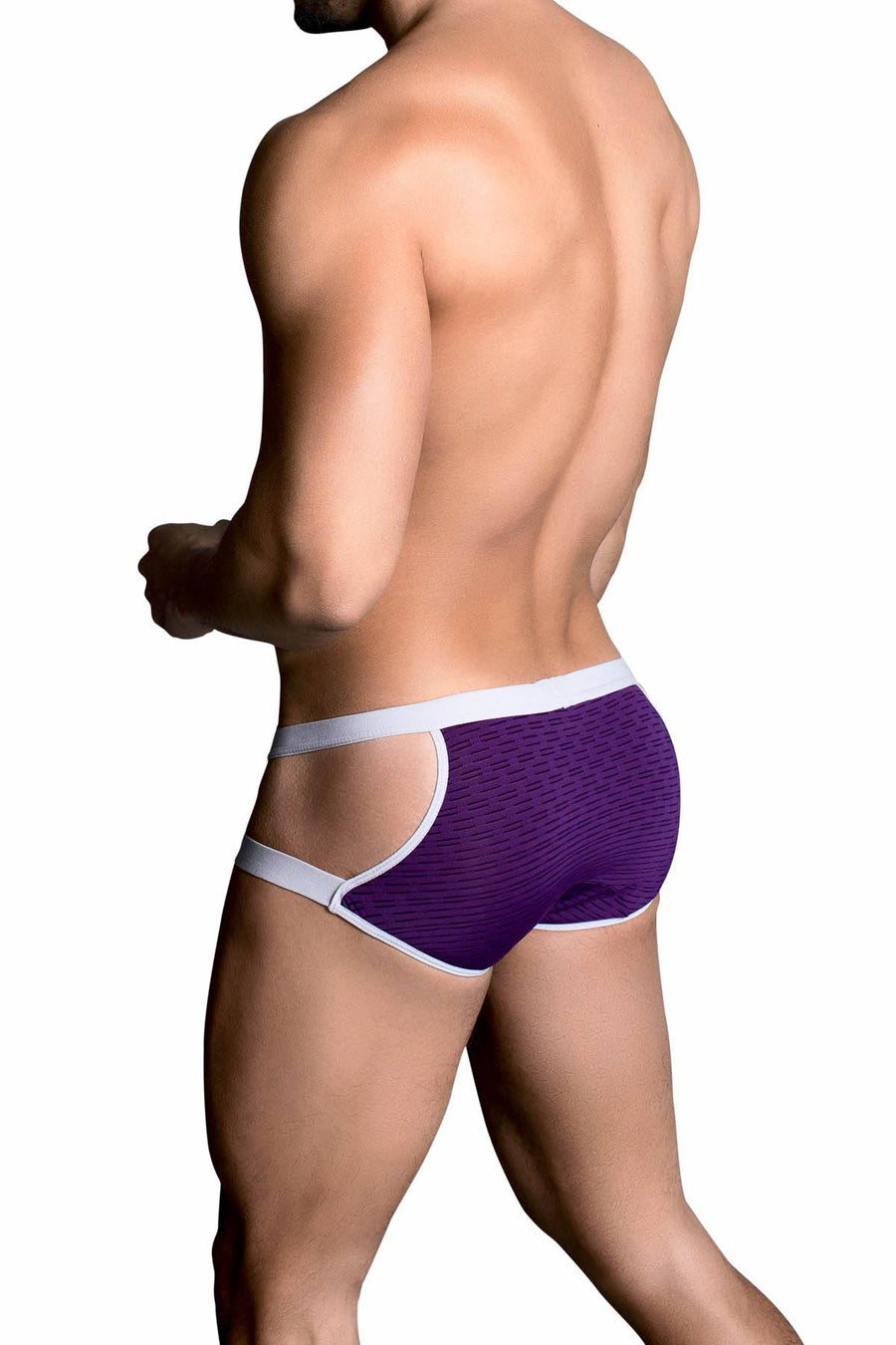 PPÜ Purple/Grey Cut-Out Brief