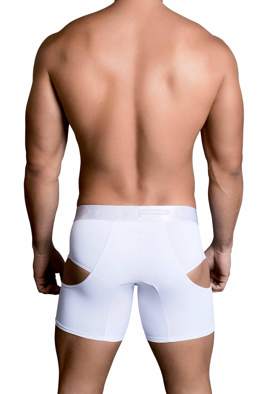 PPÜ White Cut-Out Boxer Brief
