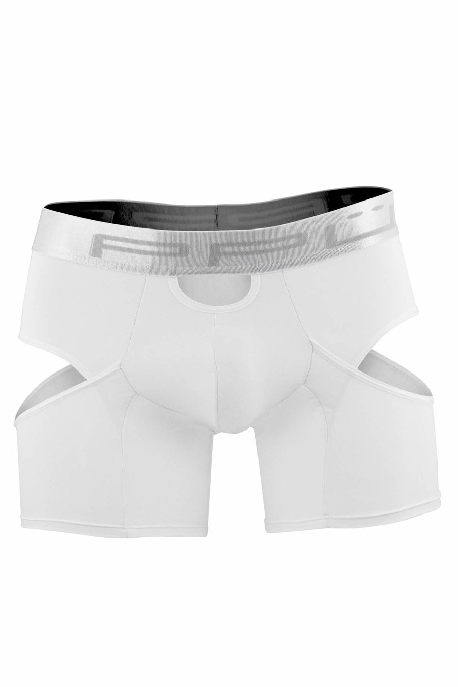 PPÜ White Cut-Out Boxer Brief