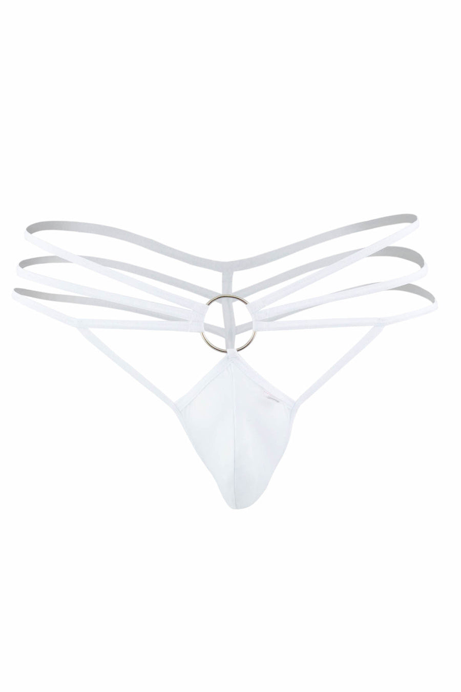 PPÜ White Strappy Thong