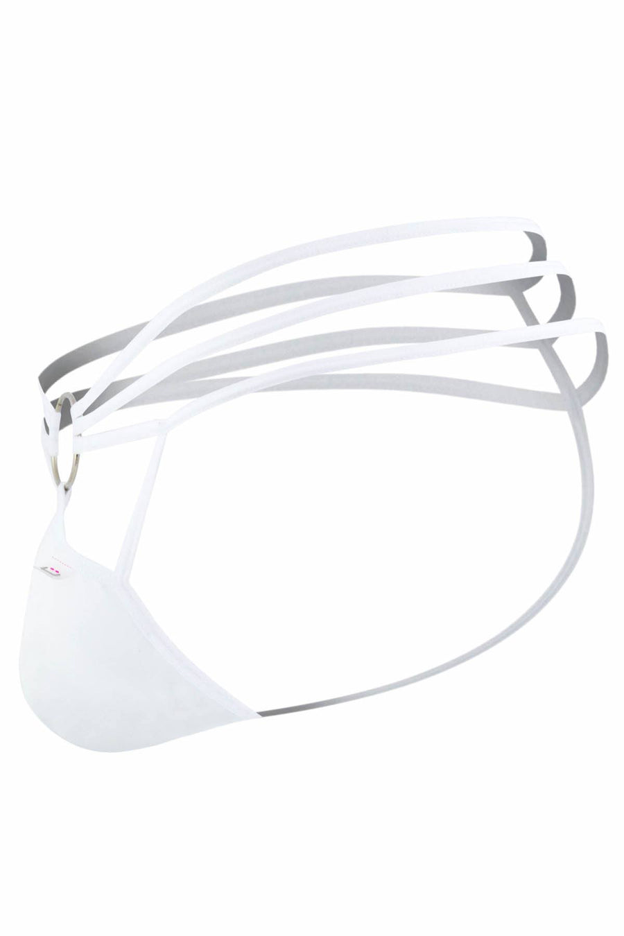 PPÜ White Strappy Thong