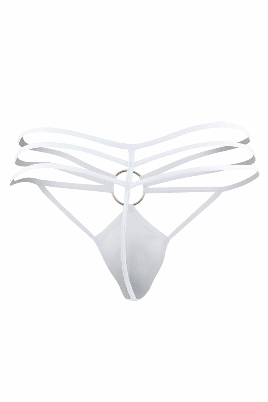 PPÜ White Strappy Thong